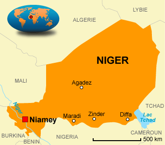 carte du niger