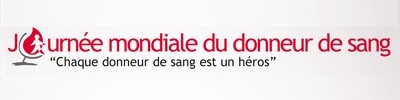 logo journée mondiale du donneur de sang