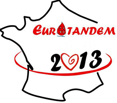 logo d'eurotandem pour le don du sang