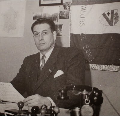 Photo de Roger Guénin, fondateur de la Fédération Française des Donneurs de Sang Bénévoles