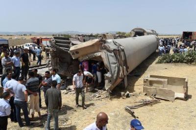 Accident de train en Tunisie le 16 juin 2015