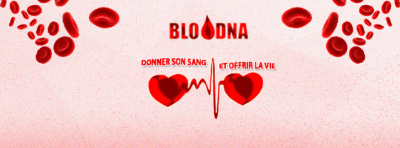 Logo Bloodna, application web pour le don de sang en Algérie