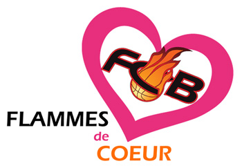 Logo de Flammes de coeur, pour des actions sociales