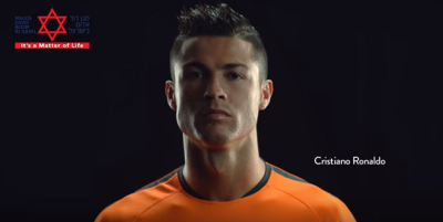 Promotion du don de sang de Cristiano Ronaldo