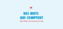 Dites merci aux donneurs de sang