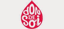 logo de l'association don de soi en forme de goutte de sang