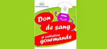 don du sang et collation gourmande