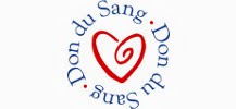 logo du don du sang représentant un coeur rouge