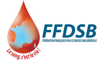 Logo de la FÃ?Â©dÃ?Â©ration FranÃ?Â§aise des Donneurs de Sang BÃ?Â©nÃ?Â©voles (FFDSB)