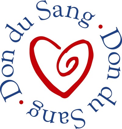 logo du don du sang représentant un coeur rouge