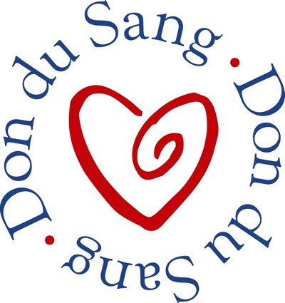 logo du don du sang reprÃ?Â©sentant un coeur rouge