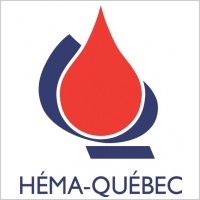 logo Héma-Québec, responsable de la transfusion sanguine et du don de sang au Québec