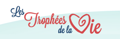 logo des trophées de la Vie pour promouvoir le don du sang dans les entreprises