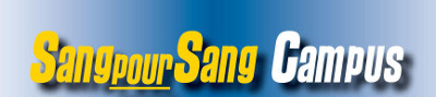 Logo de Sang pour Sang Campus pour le don du sang des jeunes