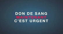 Don de sang, maintenant c'est urgent